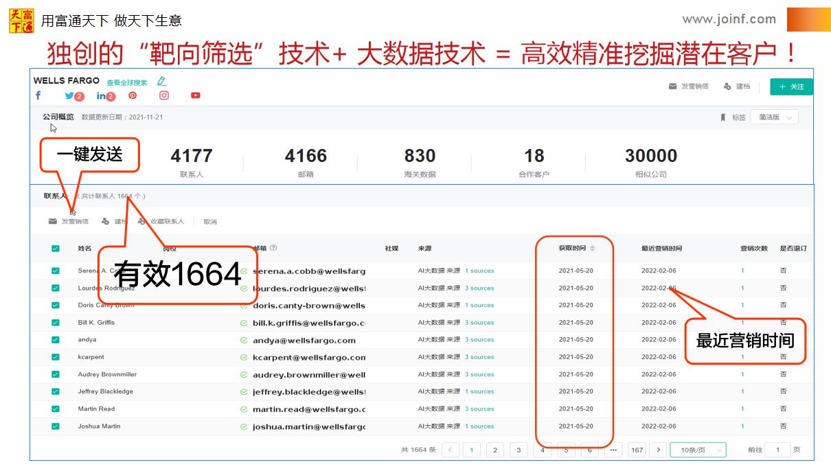 搜索客户邮箱的方法